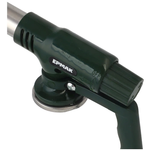 Горелка газ. с пьезорозжигом, ЕРМАК цанговый захват, шир. сопло, с рукоятью; 23х16х5,5см 333-089 фото 3 Горелка газ. с пьезорозжигом, ЕРМАК цанговый захват, шир. сопло, с рукоятью; 23х16х5,5см 333-089 фото 3