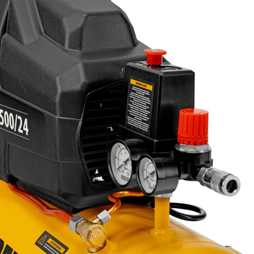 Компрессор воздушный DK1500/24, Х-PRO 1.5 кВт, 230 л/мин, 24 л Denzel фото 20