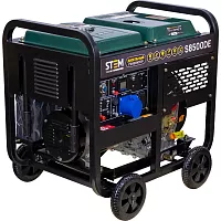 Дизельный генератор STEM Techno S8500DE 8,5 кВт, электростартер, дисплей, подогрев, АВР ГЕН030