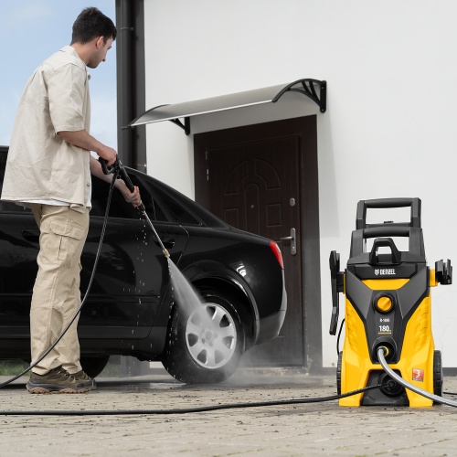 Моечная машина высокого давления R-180i, 2400 Вт, 180 бар, 7.5 л/мин, асинхронный двигатель Denzel фото 22