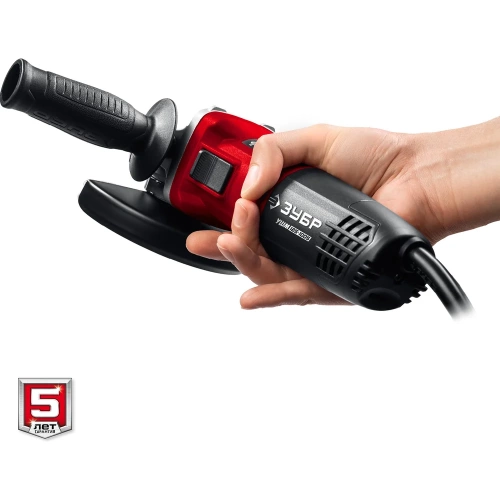 Угловая шлифовальная машина ЗУБР 125 мм, 1000 Вт УШМ-125-1005 фото 8 Угловая шлифовальная машина ЗУБР 125 мм, 1000 Вт УШМ-125-1005 фото 8