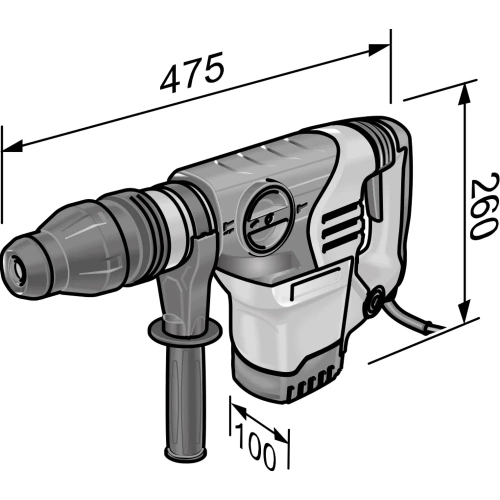 Комбинированный перфоратор FLEX CHE 5-40 439665 фото 11 Комбинированный перфоратор FLEX CHE 5-40 439665 фото 11