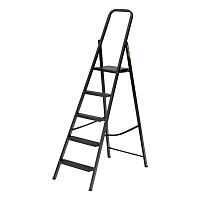 Стремянка 5 ступеней, компактная, стальная Сибртех