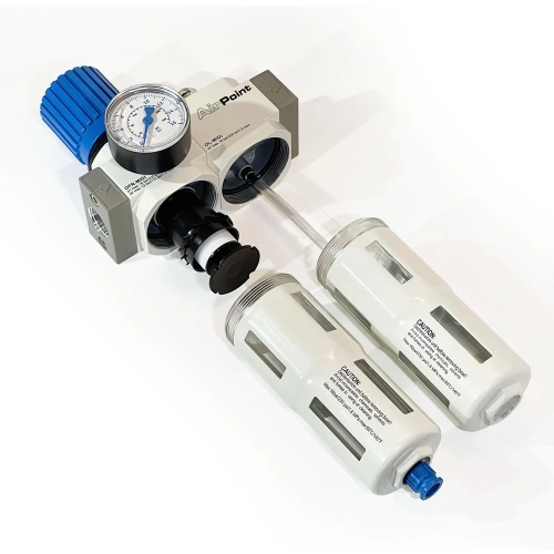 Блок подготовки воздуха AirPoint OU 1/2F MIDI SAD полуавтом. клапан 4050.0002.0010 фото 5