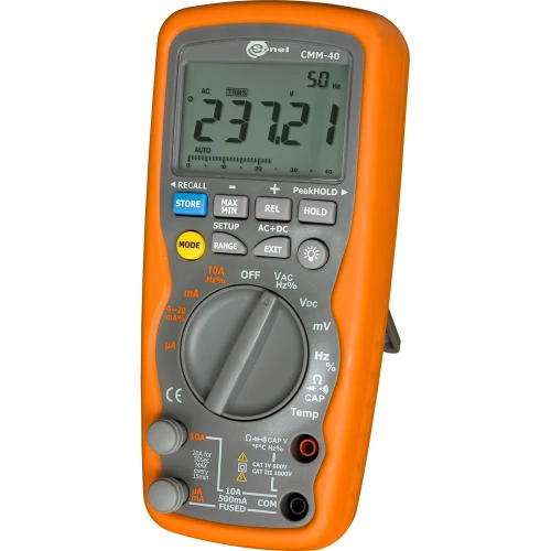 Цифровой мультиметр SONEL CMM-40 WMGBCMM40 Цифровой мультиметр SONEL CMM-40 WMGBCMM40