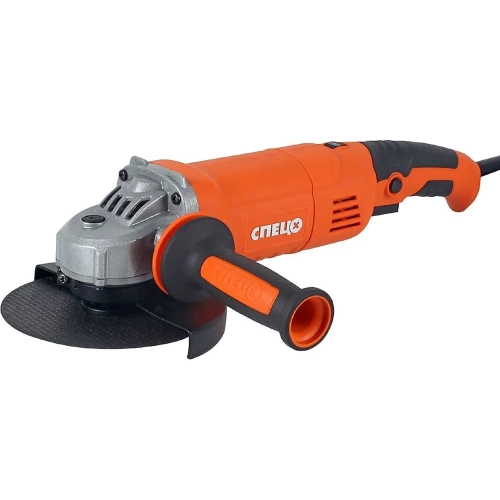 Угловая шлифмашина Спец БШУ-1500 3Д логотип, 1500 Вт, d круга 150 мм, 9500 об/мин, цв. коробка СПЕЦ-4073 Угловая шлифмашина Спец БШУ-1500 3Д логотип, 1500 Вт, d круга 150 мм, 9500 об/мин, цв. коробка СПЕЦ-4073