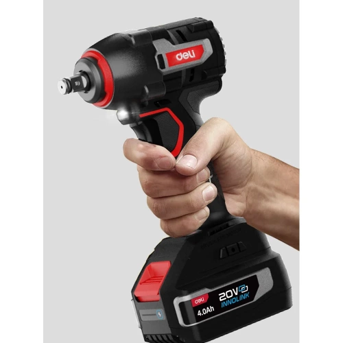 Профессиональный бесщеточный ударный гайковерт DELI 500Нм DE231Z (Без АКБ и ЗУ, 0-2900 об/мин, 0-3700 уд/мин) 220460 фото 11 Профессиональный бесщеточный ударный гайковерт DELI 500Нм DE231Z (Без АКБ и ЗУ, 0-2900 об/мин, 0-3700 уд/мин) 220460 фото 11