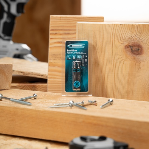 Бита Torx 20х50мм, сталь S2, шестигр., 2 шт. Gross фото 9