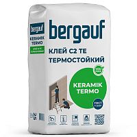 Клей для облицовки печей и каминов Bergauf Keramik Termo 25 кг