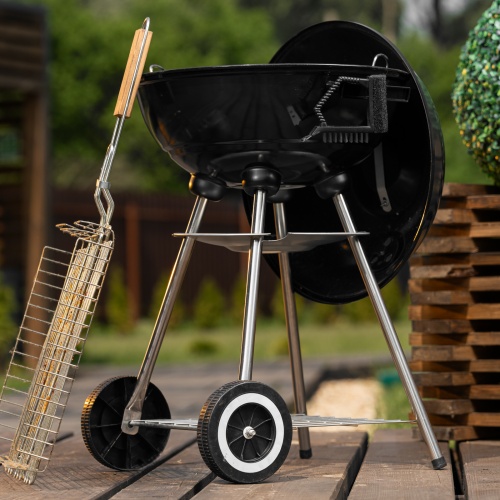 Щетка для чистки гриля 3 в 1 (щетка, скребок, губка) Camping Palisad фото 7