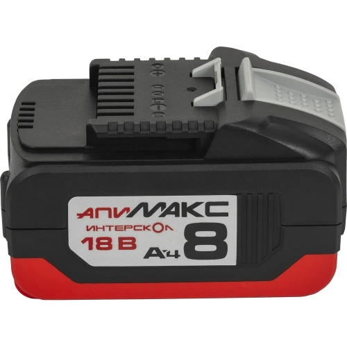 Аккумуляторный блок Интерскол АПИ МАКС-8,0/18И 8,0 Ач, 18В, Li-ion с индикацией 2400.108 фото 3