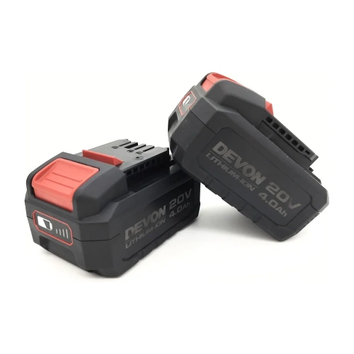 Аккумуляторный шуруповерт DEVON 2 АКБ 4 Ач, З/У, сумка, 5202-Li-20-SET фото 4 Аккумуляторный шуруповерт DEVON 2 АКБ 4 Ач, З/У, сумка, 5202-Li-20-SET фото 4