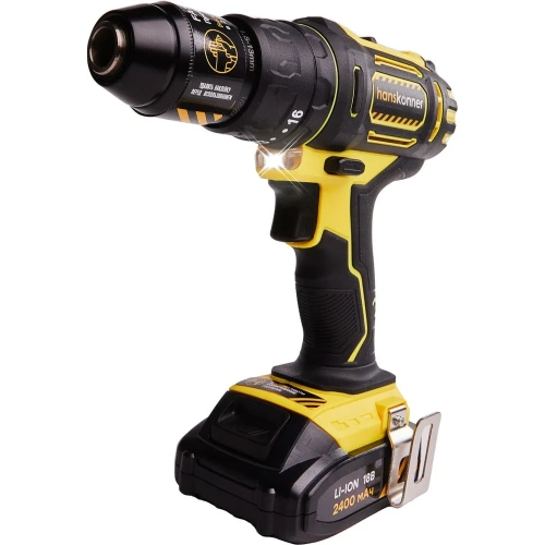 Аккумуляторная дрель-шуруповерт Hanskonner HCD1838R фото 10 Аккумуляторная дрель-шуруповерт Hanskonner HCD1838R фото 10