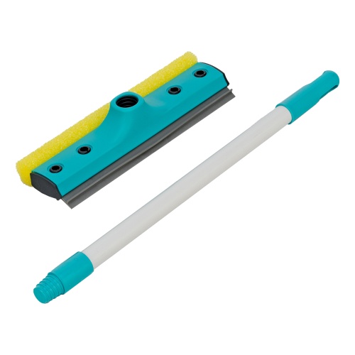 Щетка-окномойка с водосгоном, пластиковый черенок, 430х220 мм, Home Palisad фото 3