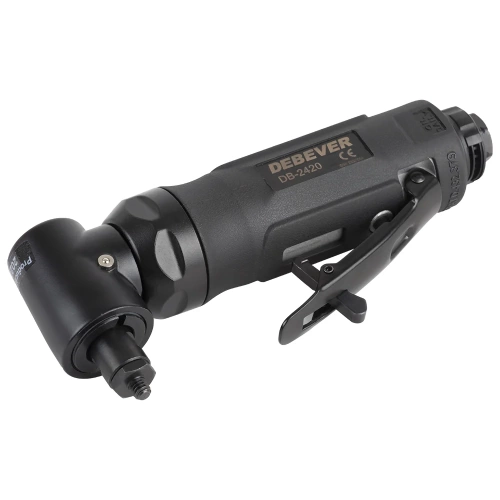 Угловая пневматическая машина DEBEVER с зажимной цангой под ролок 50 мм; 15000 об/мин; 220 Вт DB-2420