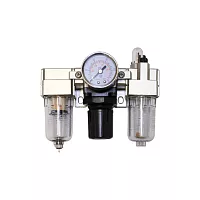 Блок подготовки воздуха AC 2000-02, 1/4" 500 л/мин TITAN LOCK TLP-AC2000-02