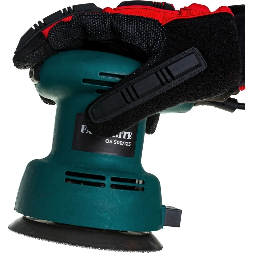 Орбитал.шлиф.машина FAVOURITE OS 500/125 500Вт, диск125мм 11000об/мин 108100500 фото 9