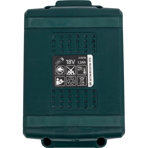 Аккумулятор Li-ion 18 В, 1.3 Aч VES VERTO K74735-0 фото 5 Аккумулятор Li-ion 18 В, 1.3 Aч VES VERTO K74735-0 фото 5
