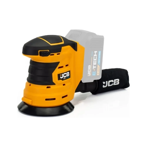 Шлифмашина орбитальная JCB аккумуляторная 18V, 0-10 000об/мин, диаметр диска 125 мм, без аккумулятора JCB-18OS-B-E(57239)