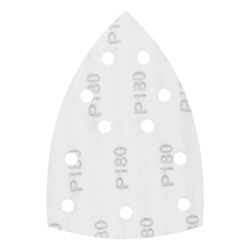 Треугольник абразивный на ворc. подложке под "липучку", перф., P 180, 150х150х100 мм, 5 шт. Denzel фото 2