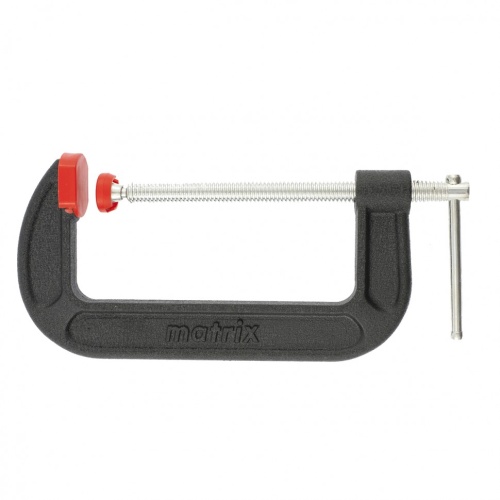 Струбцина G-образная, 100 мм Matrix фото 2
