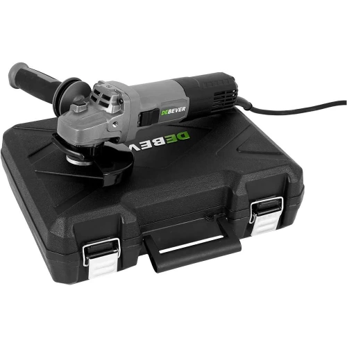 Угловая шлифмашина электрическая DeBever 125 мм, 1400 Вт, 3000 -11000 об/мин, 2,5 кг DBE-9222B