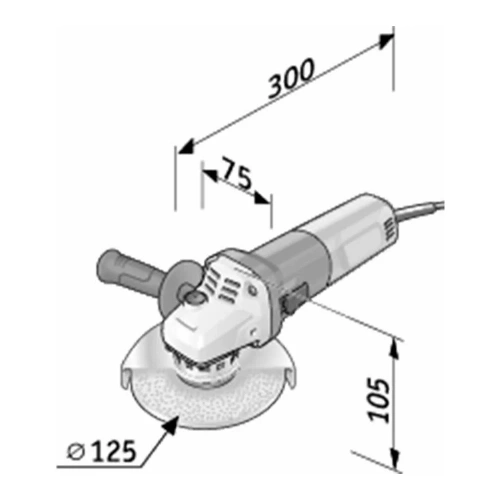 Угловая шлифовальная машина FLEX L 9-11 125 492531 фото 3 Угловая шлифовальная машина FLEX L 9-11 125 492531 фото 3
