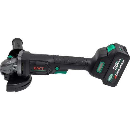 Бесщеточная аккумуляторная УШМ DWT AWSP-20-125 D-4C2 BMC фото 6