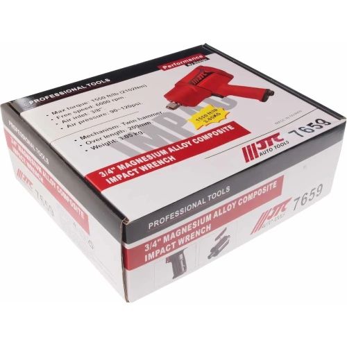 Ударный пневмогайковерт JTC 3/4" 7659 фото 5 Ударный пневмогайковерт JTC 3/4" 7659 фото 5