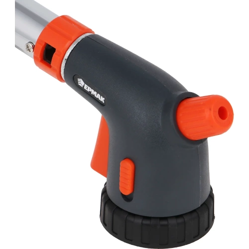 Горелка газовая с керамическим изолятором ЕРМАК регулятор подачи воздуха, кнопка блокировки, 16x7x5 см 116-050 фото 5