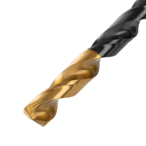 Сверло по металлу, 7 мм, HSS-Tin, Golden Tip, 10 шт. Denzel фото 3