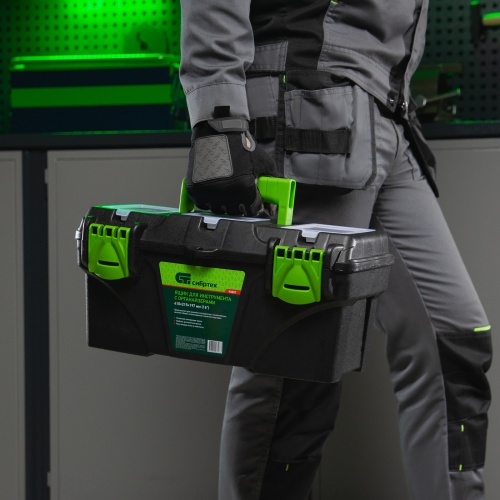 Ящик для инструментов 16”, с органайзерами Сибртех фото 13