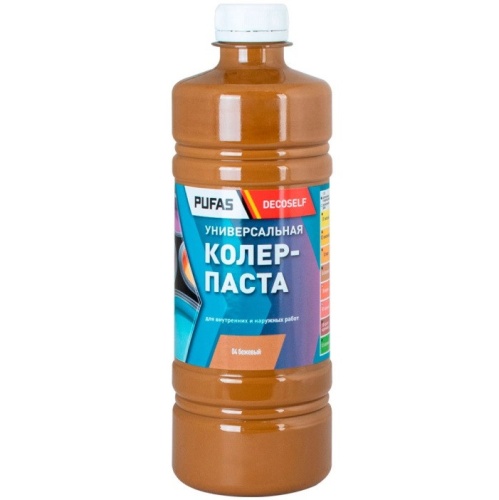 Паста колеровочная универсальная Pufas Decoself 04 бежевая 0,1 л