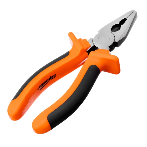 Плоскогубцы комбинированные Comfort, 160 мм, шлифованные, двухкомпонентные рукоятки Sparta фото 2