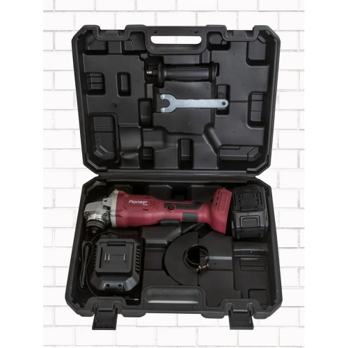 Угловая шлифовальная машина аккумуляторная Pioneer AG-M20V-125-01B USP фото 10