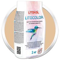 Смесь затирочная цементная для швов Litokol Litocolor L.24 Карамель 2 кг