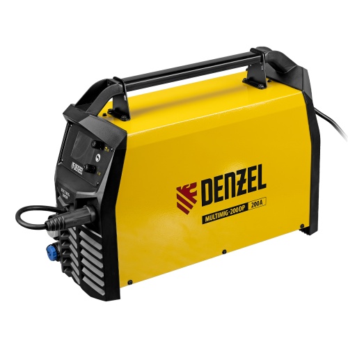 Аппарат инвертор. полуавтомат. сварки MultiMIG-200DP Synergy Double Pulse, 200 А, ПВ 80% Denzel фото 2