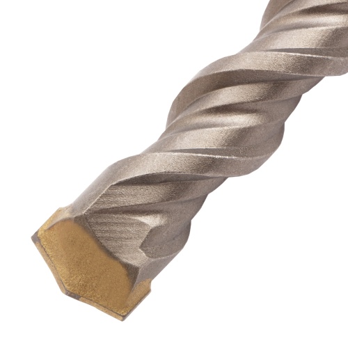 Бур по бетону, двойная спираль, три пылеотводящие кромки, 18 x 460 мм DENZEL фото 2