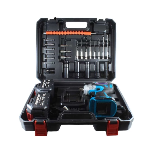 Гайковерт аккумуляторный ударный AktiTool BG20 SET (330 H х m, 20В, Li-ion аккумулятор 4000 mAh 2 шт, 101301 фото 5