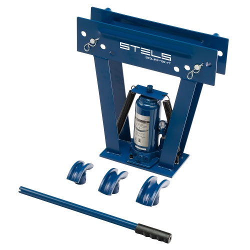 Трубогиб гидравлический, 8 т, в комплекте с башмаками 1/2-1 Stels фото 6