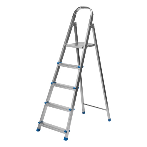 Стремянка, 5 ступеней, стальная, оцинкованная Сибртех Стремянка, 5 ступеней, стальная, оцинкованная Сибртех