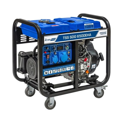 Дизель генератор ТСС SDG 6500EHA 277014 фото 4