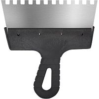 Шпатель фасадный Biber 35214 200 мм зуб 8х8 мм