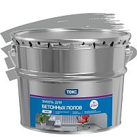 Эмаль для бетонных полов Текс Профи серая 9 л
