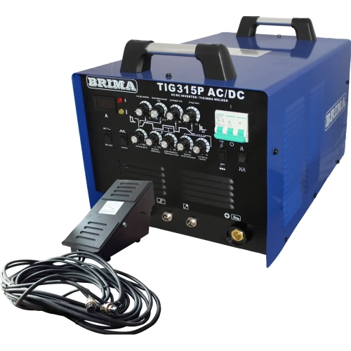 Инверторная установка Brima TIG 315P AC/DC педаль в комплекте НП000001521