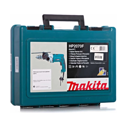 Двухскоростная ударная дрель Makita HP 2070 F фото 6 Двухскоростная ударная дрель Makita HP 2070 F фото 6