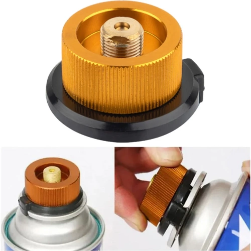 Переходник-адаптер на цанговый баллон для горелки с резьбовым креплением Ecos 109574 Переходник-адаптер на цанговый баллон для горелки с резьбовым креплением Ecos 109574