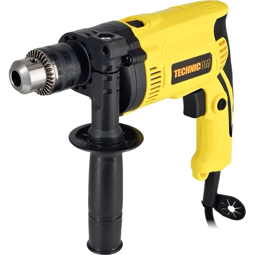 Дрель ударная электрическая TECHNICOM 710Вт, 220В, 3200 об/мин, 48000 уд/мин TC-EID710