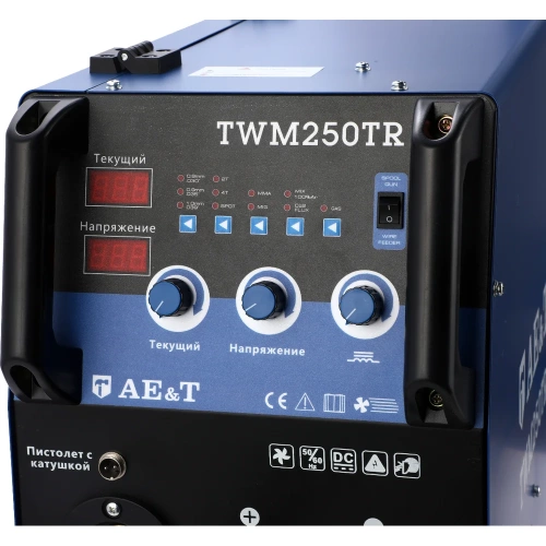 Сварочный полуавтомат AE&T 220В с тележкой TWM250TR фото 7 Сварочный полуавтомат AE&T 220В с тележкой TWM250TR фото 7