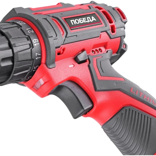 Аккумуляторная дрель-шуруповерт ПОБЕДА ДА-12П/2 Ли 180201637 фото 8